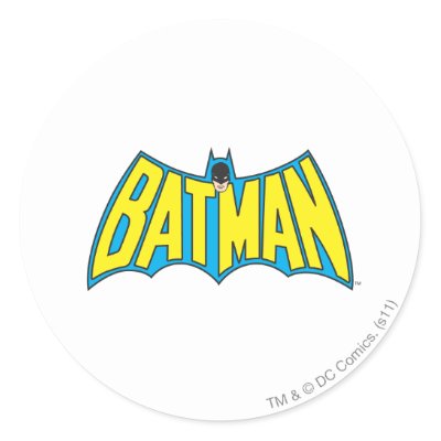 Batman Vintage Logo 2 stickers