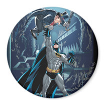 Batman vs. Penguin Refrigerator Magnet
