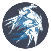 Batman Water Tonal Collage Stickers