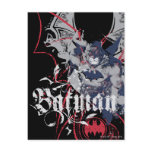 Batman Wing Collage Postcard