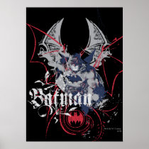 Batman Wing Collage Print
