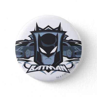Batman with Batmobiles buttons