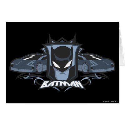Batman with Batmobiles cards