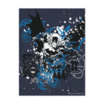 Batman with Knotwork Collage Post Cards