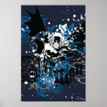 Batman with Knotwork Collage posters