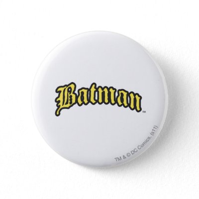 Batman Yellow logo buttons