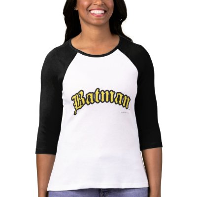 Batman Yellow logo t-shirts