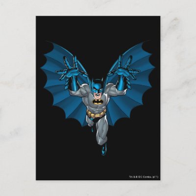 Batman Yells postcards