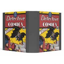 Batman's First Appearance 3 Ring Binders