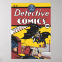 Batman's First Appearance Poster