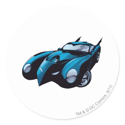 Batmobile Front stickers