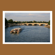 Batobus at Pont de Tolbiac posters