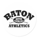 Baton Athletics Stickers