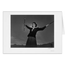 Baton Practice Florence Kuwata 1943 cards by Manzanar Baton Practice Florence Kuwata 1943 cards