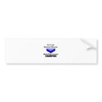 Baton Rouge Beer Pong Champion bumper stickers by bartstshirts Baton Rouge Beer Pong Champion bumper stickers