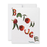 Baton Rouge Chili Peppers Custom Invitation