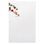 Baton Rouge Chili Peppers Stationery Design