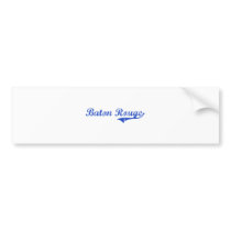 Baton Rouge City Classic Bumper Stickers