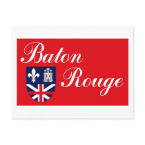 Baton Rouge Flag Postcard
