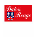 Baton Rouge Flag T-shirt by FlagTshirts Baton Rouge Flag T-shirt