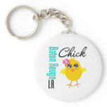 Baton Rouge LA Chick Keychain