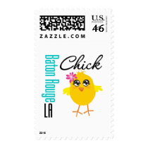 Baton Rouge LA Chick postage by chicktshirts Baton Rouge LA Chick postage