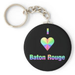 Baton Rouge -- Pastels Key Chains