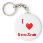 Baton Rouge -- Red Key Chain