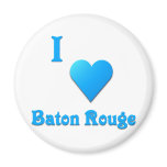 Baton Rouge -- Sky Blue Magnet