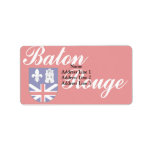 Baton Rouge, United States Address Label