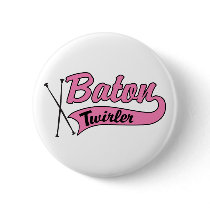 Baton Twirler buttons by DanceTwirlObsessions Baton Twirler buttons