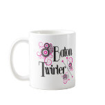 Baton Twirler Circle Swirls Coffee Mug
