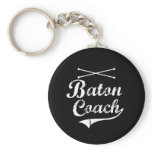 Baton Twirler Coach Key Chains