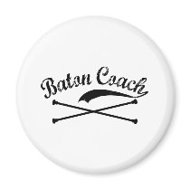 Baton Twirler Coach magnets by DanceTwirlObsessions Baton Twirler Coach magnets