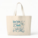 Baton Twirler Coach Swirly Tote Bag