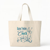 Baton Twirler Coach Swirly Tote Bag