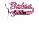 Baton Twirler - Customized t-shirts by DanceTwirlObsessions Baton Twirler - Customized t-shirts