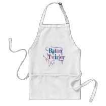 Baton Twirler Distressed Aprons