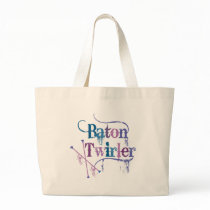 Baton Twirler Distressed Canvas Bag