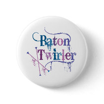 Baton Twirler Distressed Pins