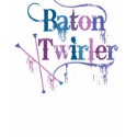Baton Twirler Distressed t-shirts by DanceTwirlObsessions Baton Twirler Distressed t-shirts