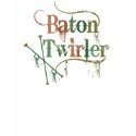 Baton Twirler Distressed t-shirts by DanceTwirlObsessions Baton Twirler Distressed t-shirts