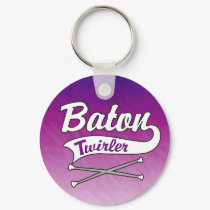 Baton Twirler keychains