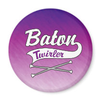 Baton Twirler Magnets