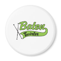 Baton Twirler magnets by DanceTwirlObsessions Baton Twirler magnets