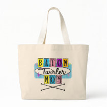 Baton Twirler Mom Retro bags by DanceTwirlObsessions Baton Twirler Mom Retro bags