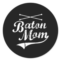 Baton Twirler Mom stickers by DanceTwirlObsessions Baton Twirler Mom stickers