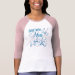 Ladies 3/4 Sleeve Raglan (Fitted)