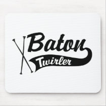 Baton Twirler mousepads by DanceTwirlObsessions Baton Twirler mousepads