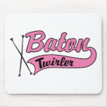 Baton Twirler mousepads